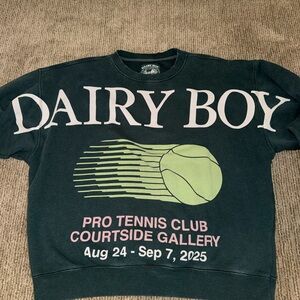 Dairy Boy Limited Edition Tennis Crewneck Size L